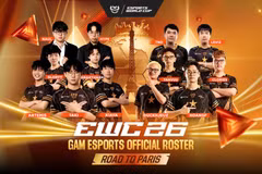 GAM Esports представит Вьетнам на Кубке мира по киберспорту 2026 года. Фото: VIRESA 