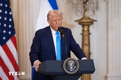 Президент США Дональд Трамп. (Фото: Синьхуа/ВИА) 