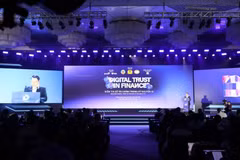 Общий вид форума Digital Trust in Finance 2026. (Фото: корреспондент/Vietnam+)