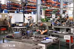 Завод компании Toan Cau Mechanical Engineering в промышленном парке Зянгдиен города Донгнай. Фото: ВИА.