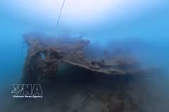 Корабль без номеров C143, находящийся на морском дне более шести десятилетий. Фото: ВИА