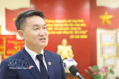 Товарищ Тхонгли Сисулит, член ЦК Народно-революционной партии Лаоса, секретарь ЦК Союза народно-революционной молодёжи Лаоса. (Фото: ВИА).