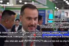 На международной гастрономической выставке в России представлено множество продуктов из Вьетнама 