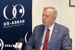 Президент и генеральный директор Делового совета США - АСЕАН (USABC) Тед Осиус (Фото: ВИA)