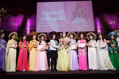 Мисс Весна 2023 - вьетнамское очарование в Европе проходит в рамках VietFest, мероприятия, организованного Вьетнамской ассоциацией молодежи и студентов во Франции. (Фото: http://baovanhoa.vn/)