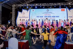 Вьетнамско-южнокорейский фестиваль 2022 г. (Фото baovanhoa.vn)
