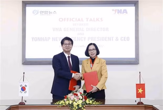ВИА и Yonhap продвигают сотрудничество ảnh 1