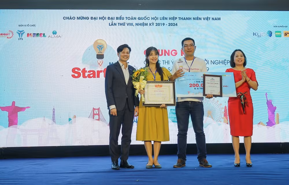 В Ханое прошел финал конкурса инновационных идей и стартапов «Startup Hunt 2019» ảnh 1