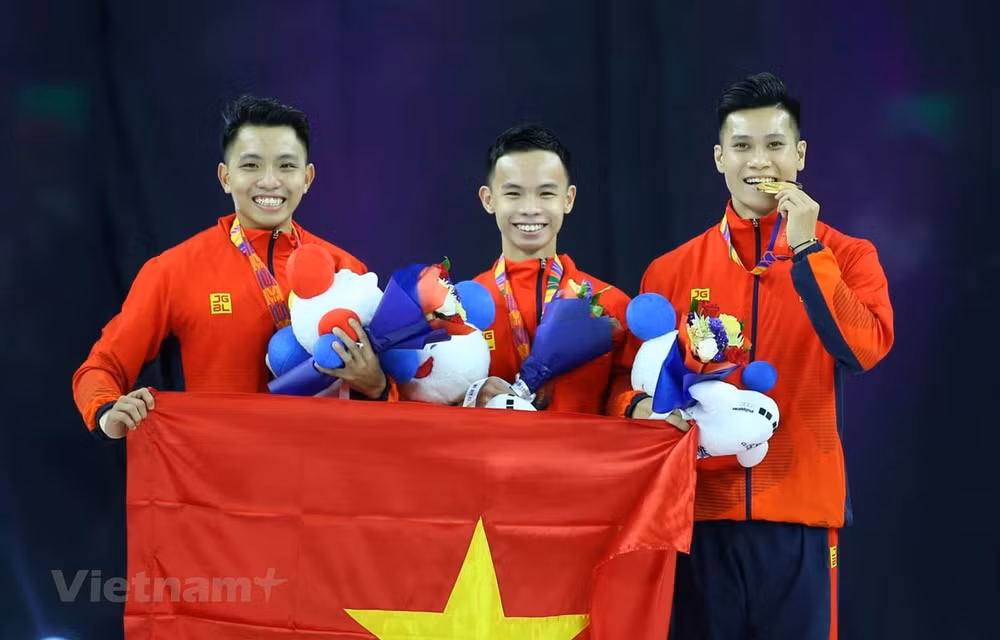 SEA Games 30: «Золотой день» вьетнамского спорта – 80-ая золотая медаль ảnh 1
