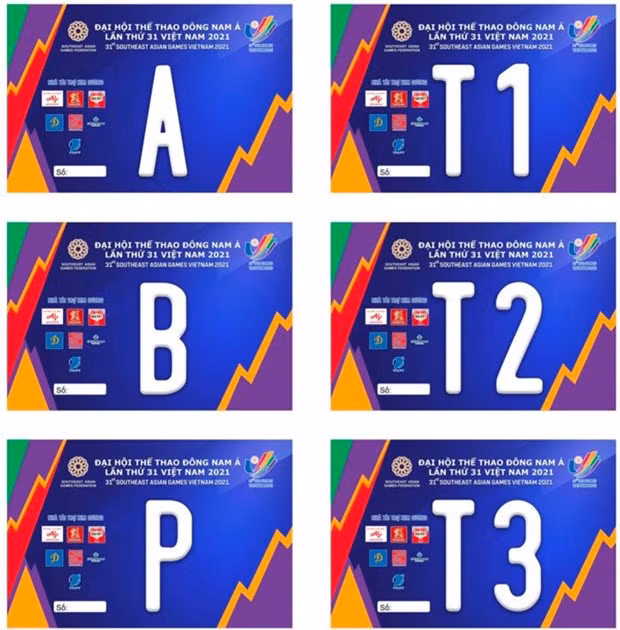 SEA Games 31: Министерство выпускает значки для транспортных средств ảnh 2 SEA Games 31: Министерство выпускает значки для транспортных средств ảnh 2