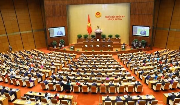 Открылась третья сессия Национального собрания 15-го созыва ảnh 1