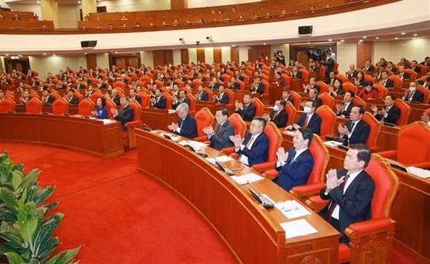 Завершился третий рабочий день 5-го пленума ЦК КПВ ảnh 1