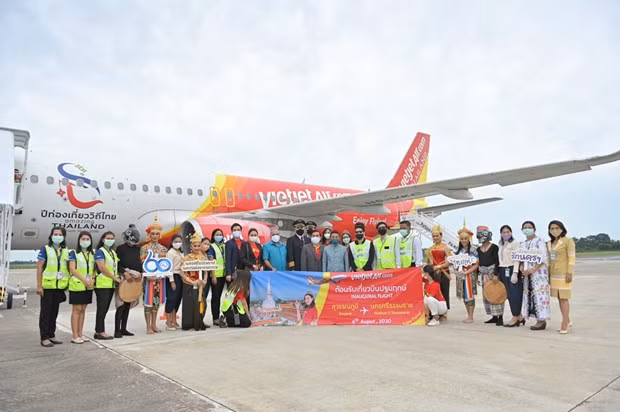 Thai Vietjet открыла свой 10-й внутренний маршрут в Таиланде ảnh 1
