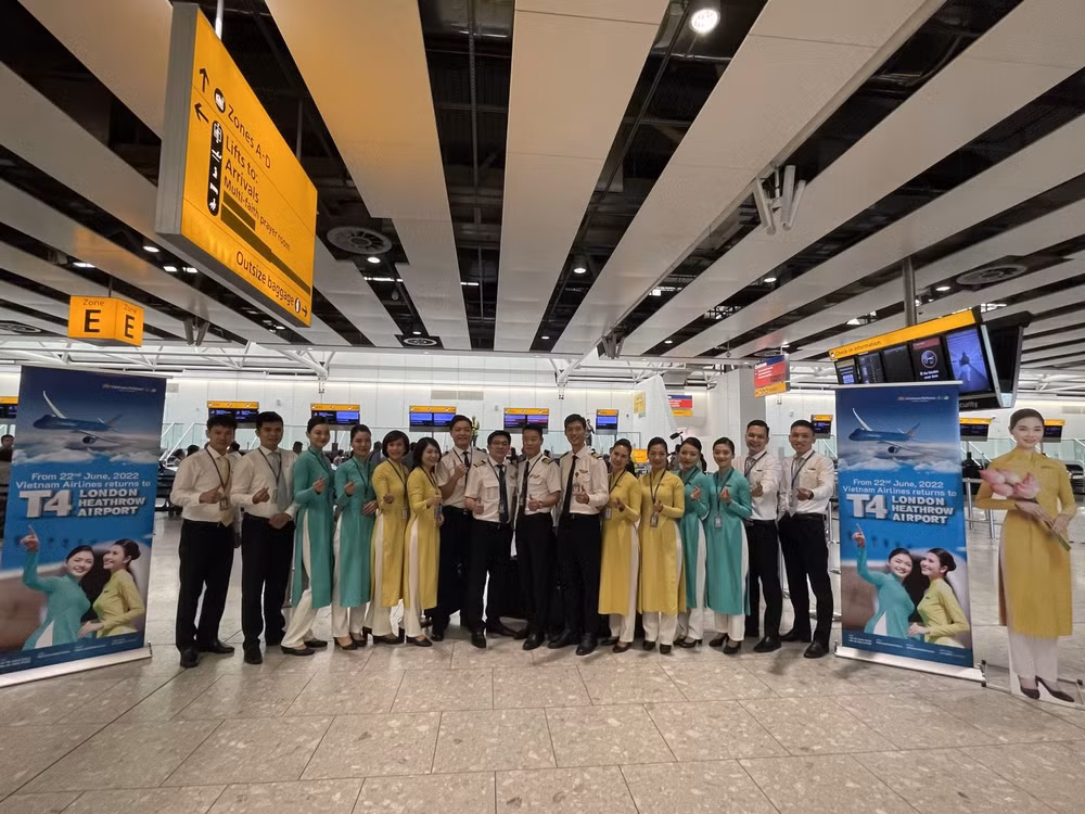 Vietnam Airlines возвращается в лондонский аэропорт Хитроу ảnh 1