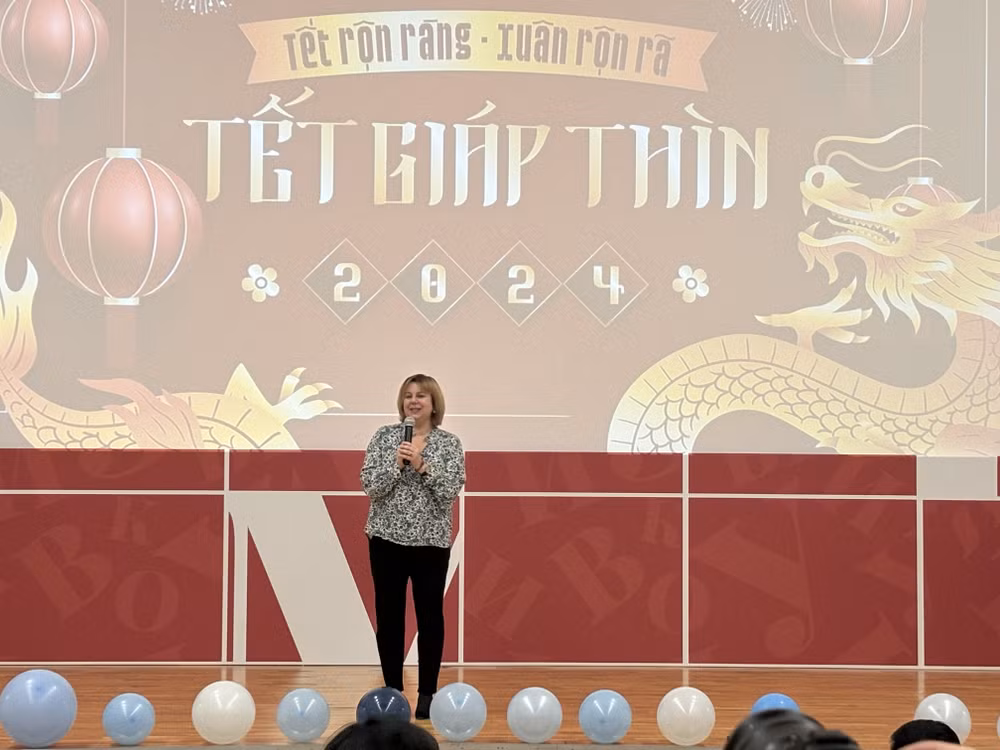 Как встречают Тэт вьетнамские студенты в Институте русского языка им. Пушкина ảnh 1