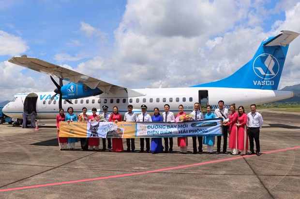 Vietnam Airlines запускают рейсы Дьенбьен-Хайфон ảnh 1