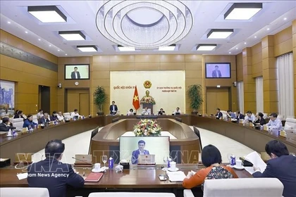 Общий вид 55-го заседания Постоянного комитета НС, во второй половине дня 2 марта (Фото: ВИА)