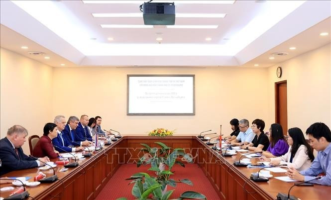 Рабочая встреча ВИА с делегацией Комитета по внешним связям администрации Санкт-Петербурга. (Фото: ВИА)