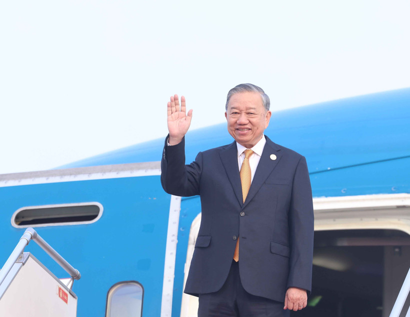 Генеральный секретарь То Лам. (Фото: ВИА)