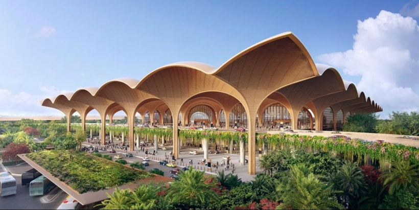 Общий вид аэропорта Techo International Airport. (Фото: Интернет)