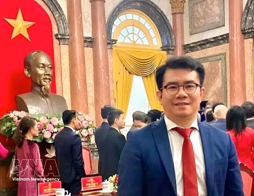Фам Кхань Нам — главный редактор журнала "Хыонг Вьет" в Федеративной Республике Германия. (Фото: ВИА)