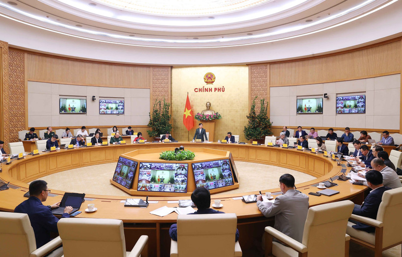 Заместитель Премьер-министра Чан Хонг Ха председательствует на заседании. (Фото: ВИА)