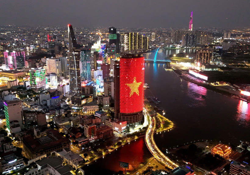 Центр города Хошимин. (Фото: ВИА)