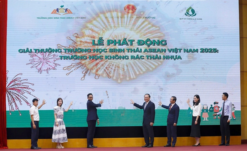 Церемония запуска Премии «Экологические школы АСЕАН» (ASEAN Eco-schools Award) 2025 года. (Фото: ВИА)
