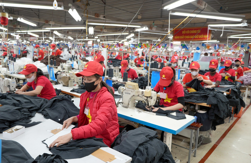 Сразу после праздника Тэт предприятия провинции Бакнинь быстро стабилизируют производство и активно набирают дополнительных работников. (Фото: ВИА)