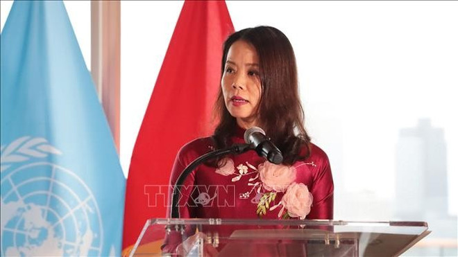 Заместитель министра иностранных дел Нгуен Минь Ханг. (Фото: ВИА) viet-nam-dai-hoi-dong-lhq.jpg