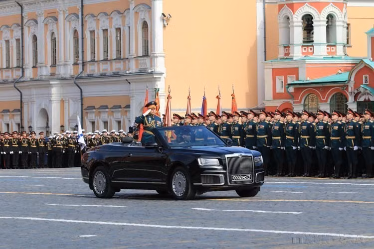 Парад в честь 77-й годовщины Победы над фашизмом (1945–2022 гг.) на Красной площади в Москве, Россия (Фото: ВИА)