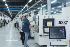 Компания Wistron Infocomm Vietnam Co., Ltd. является предприятием с ПИИ, инвестировавшим в промышленный парк Донгван III провинции Ниньбинь с 2021 года и обеспечивающим рабочими местами более 12 800 работников. Фото: ВИА