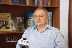 Доктор Анатолий Соколов, Институт востоковедения Российской академии наук, отвечает на вопросы корреспондента ВИА. Фото: ВИА