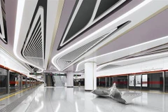 Визуализация станции «Таодан» линии метро № 2 (Бентхань – Тхамлыонг). (Фото: ВИА)