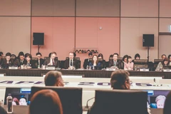 Делегацию Вьетнама на заседании совместно возглавляет член ЦК КПВ, министр промышленности и торговли Нгуен Хонг Зиен. (Фото: moit.gov.vn)