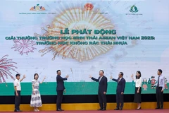 Церемония запуска Премии «Экологические школы АСЕАН» (ASEAN Eco-schools Award) 2025 года. (Фото: ВИА)