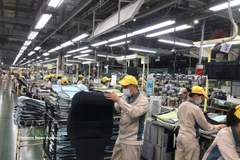 Производственная деятельность на предприятии Toyota Boshoku Ханой. (Фото: ВИА)