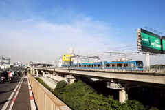 Линия метро № 1 (Бентхань – Шуойтьен). (Фото: ВИА)