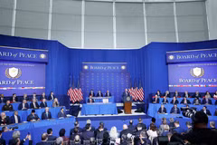 Генеральный секретарь То Лам присутствует на заседании по открытию Совета мира по Газе в столице Вашингтон (США ). (Фото: ВИА)