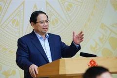 Премьер-министр Фам Минь Тьинь: реализация Резолюции № 79 будет способствовать двузначным темпам роста в предстоящий период. (Фото: ВИА)