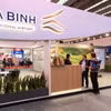 Стенд международного аэропорта Зябинь на форуме Routes World 2026. Фото: baoquocte.vn.