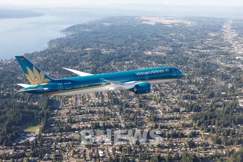 Vietnam Airlines занимает пятое место с показателем своевременности выполнения рейсов 81,85%. (Фото: ВИA)