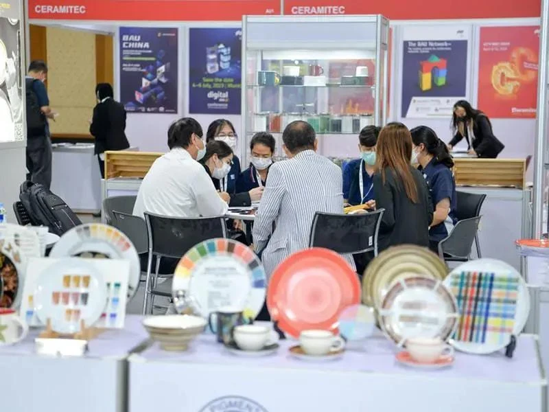 Открытие выставки ASEAN Ceramics & Stone 2024 в Хошимине 11 декабря. (Фото: standboothvietnam.com) 