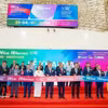 Участники церемонии открытия выставки HanoiPrintPack 2026 1 июля. Фото: ВИА. 