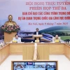 Премьер-министр Фам Минь Тьинь председательствует на третьем заседании руководящего комитета по ключевым национальным железнодорожным проектам. (Фото: ВИA)