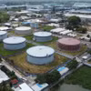 Нефтебаза Чан Куок Тоан, расположенная в районе Ми Нгай провинции Донгтхап, Акционерной компании по торговле нефтепродуктами Донгтхап (Petimex) (Фото: ВИА) 