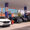 Топливные колонки на автозаправочной станции в квартале Тханьсен провинции Хатинь. Фото: ВИА. 