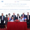 Группа «Электроэнергия Вьетнама» (EVN) подписывает кредитное соглашение с Французским агентством развития (AFD) на сумму 76 млн евро (эквивалент 89,47 млн долларов США) для реализации проекта гидроаккумулирующей электростанции Бакай в провинции Кханьхоа. (Фото: evn.com.vn) 