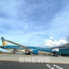 Самолёт авиакомпании Vietnam Airlines. (Иллюстративное изображение. (Фото: ВИА) 