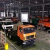 Сборка автомобилей на заводе GMA Automotive Industry в районе Кимдонг, провинция Хынгйен. (Фото: ВИA)